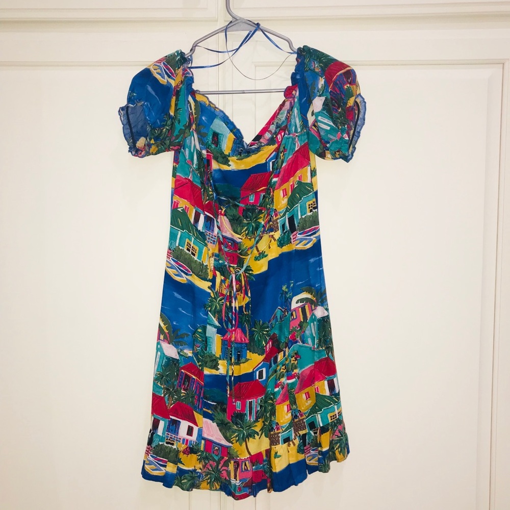 Off the shoulder dress
